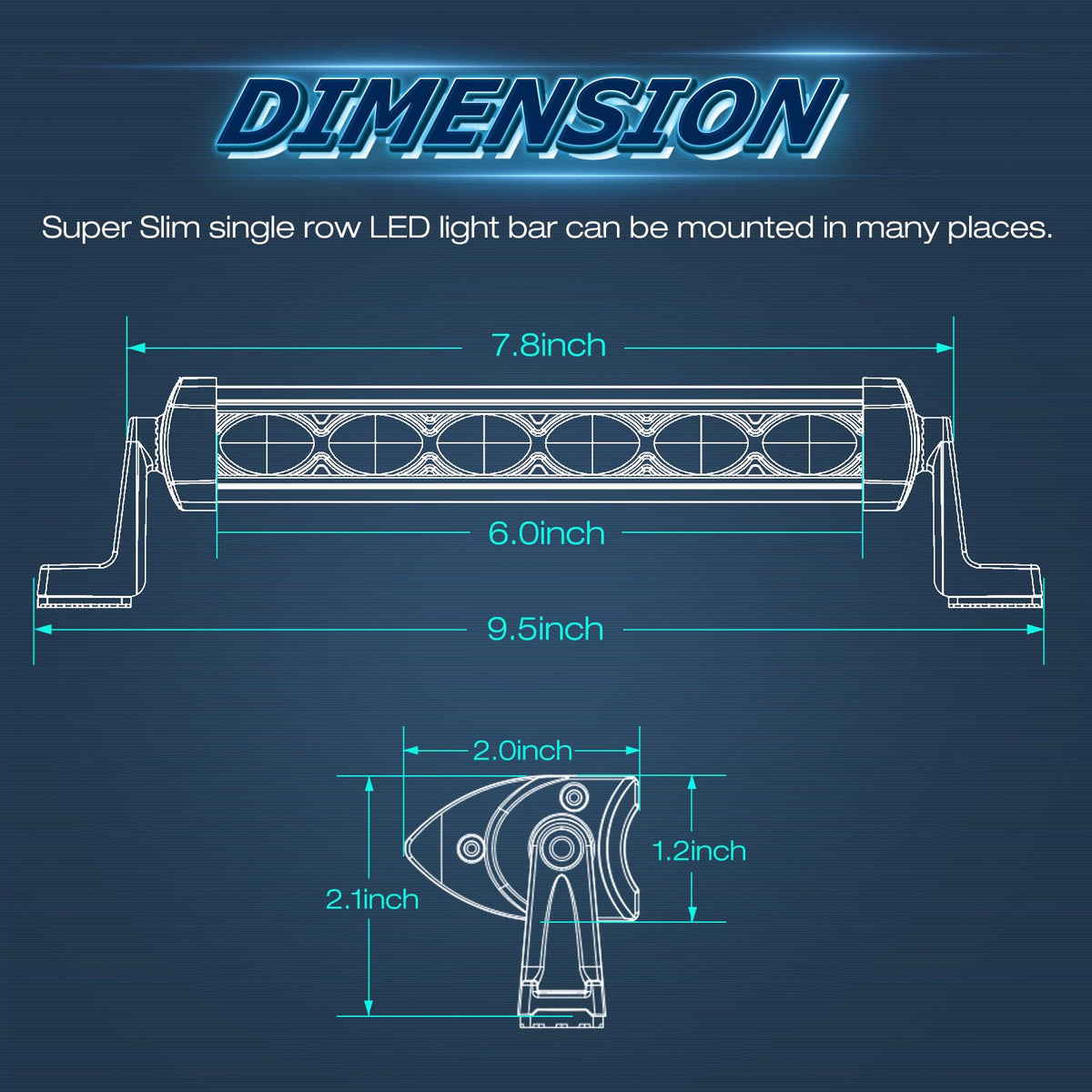 NIWAKER close-up of lens and 5D optics highlighting focused flood performance