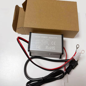 Nixegym packaging and accessories showing included converter and unboxing benefit