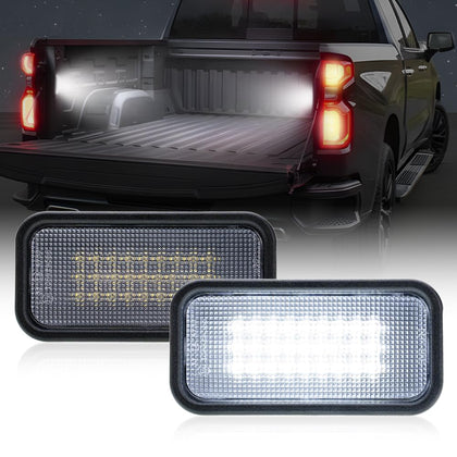 NJSBYL front-mounted bed light showing clean fit and bright benefit