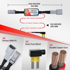 NJSBYL module placed in passenger fuse box demonstrating non-invasive install