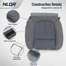 NLQR cloth fabric texture detail matching factory upholstery look