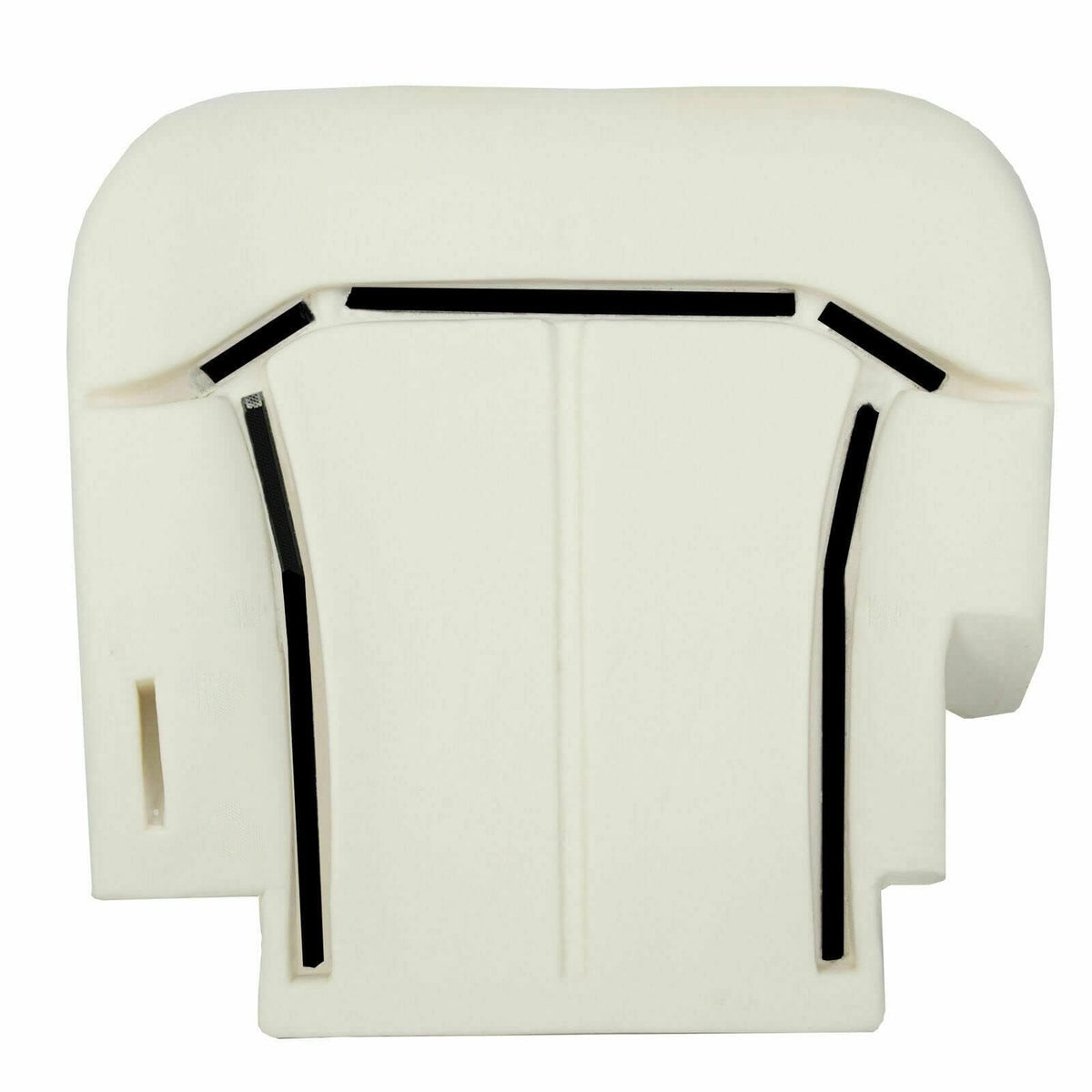 NLQR front view of replacement foam showing shape and OEM fit benefits