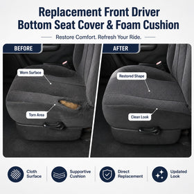 NLQR installed driver seat in Ram cabin restoring comfort and look