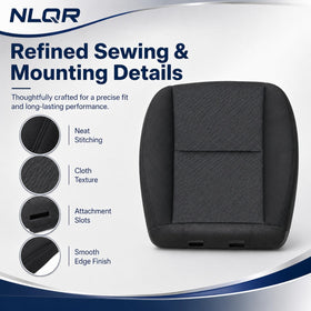 NLQR packaging contents unboxed showing included cover and foam