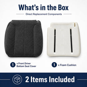 NLQR cushion size scale with ruler illustrating accurate seat fit