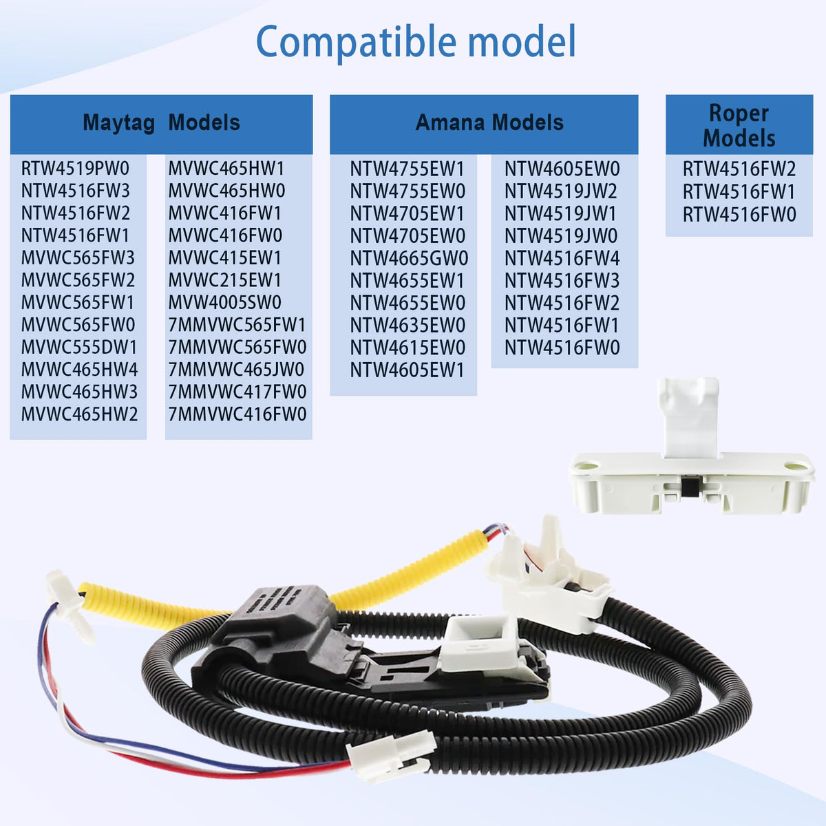 NLZQMBC wiring connector close-up showing correct plug orientation for easy swap