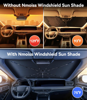 Nmoiss vinyl coating close-up showing textured cooling layer and sun reflection benefit