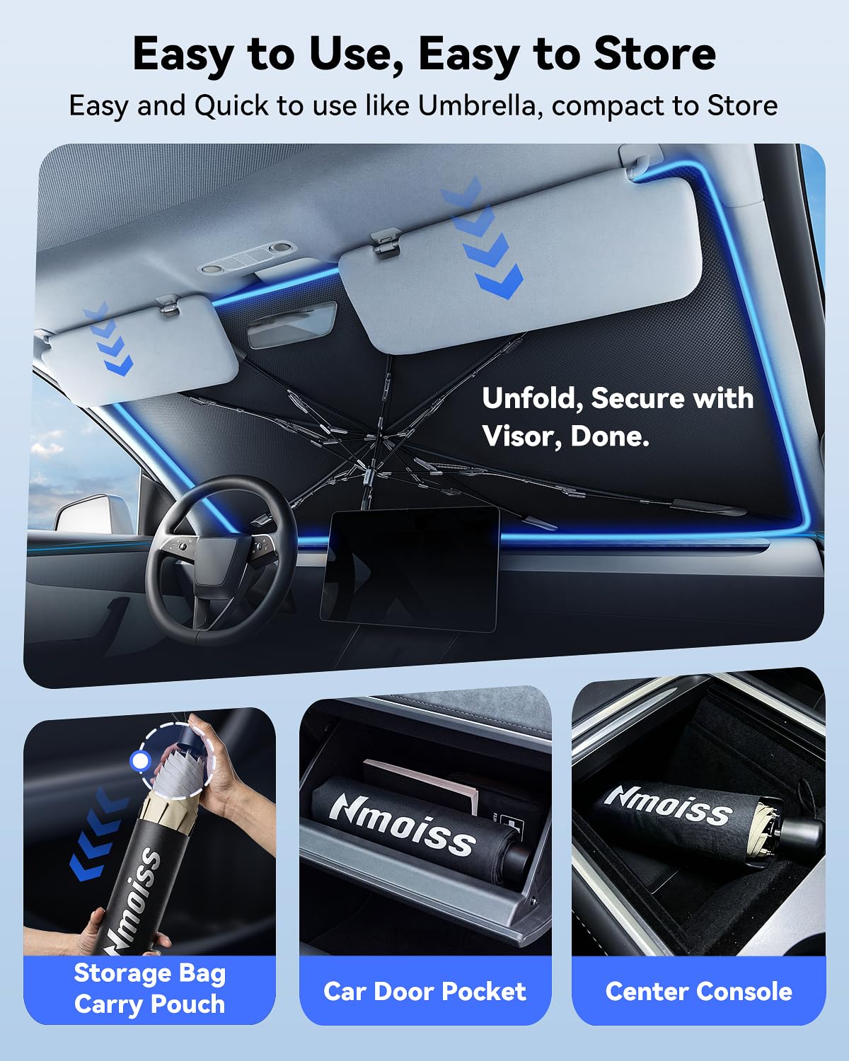 Nmoiss precise mirror cutout and soft handle preventing screen pressure and damage