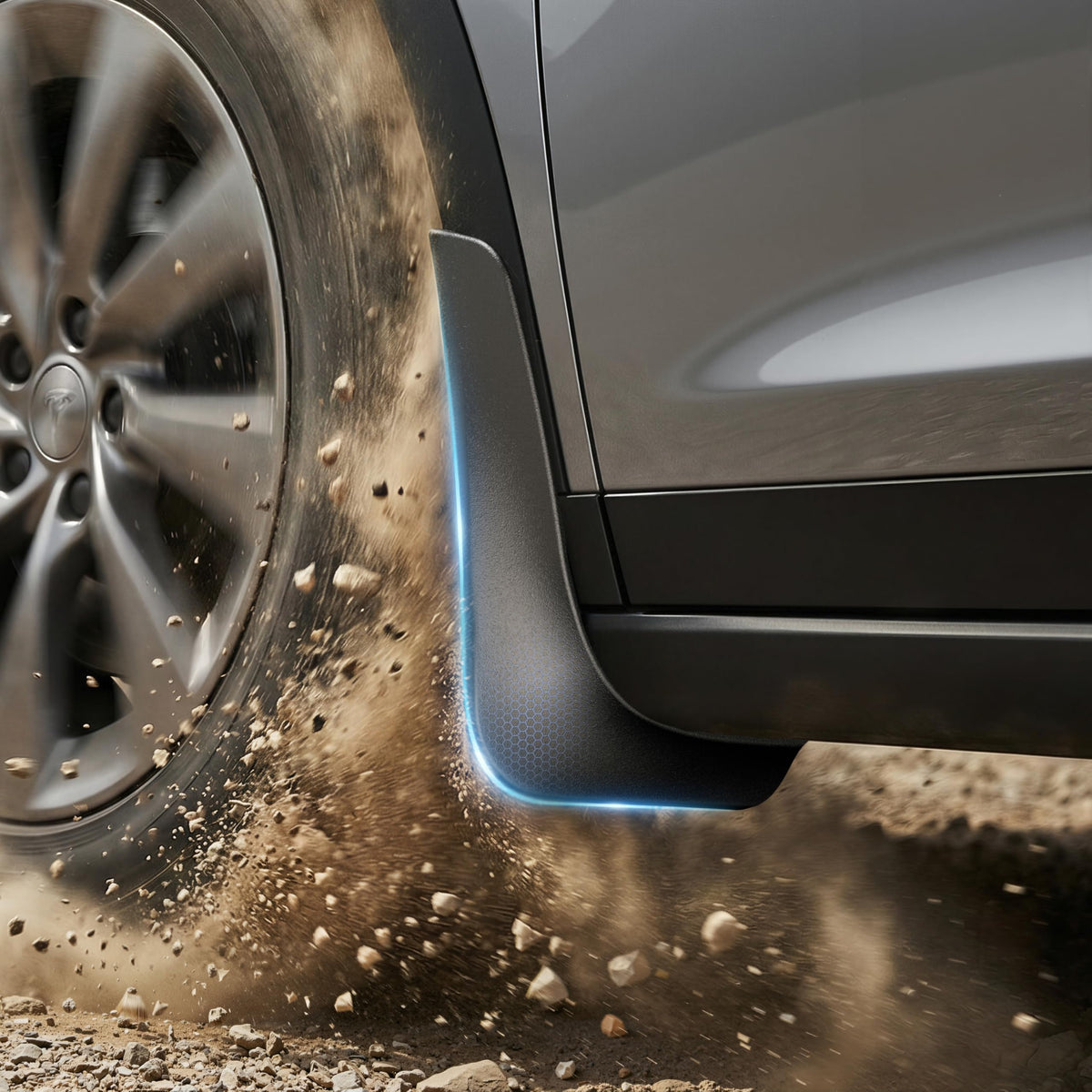 Nmoiss front packaging showing complete mud flap kit and branding benefit