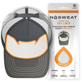 No Sweat close-up mesh texture emphasizing ultra-absorbent thin comfort