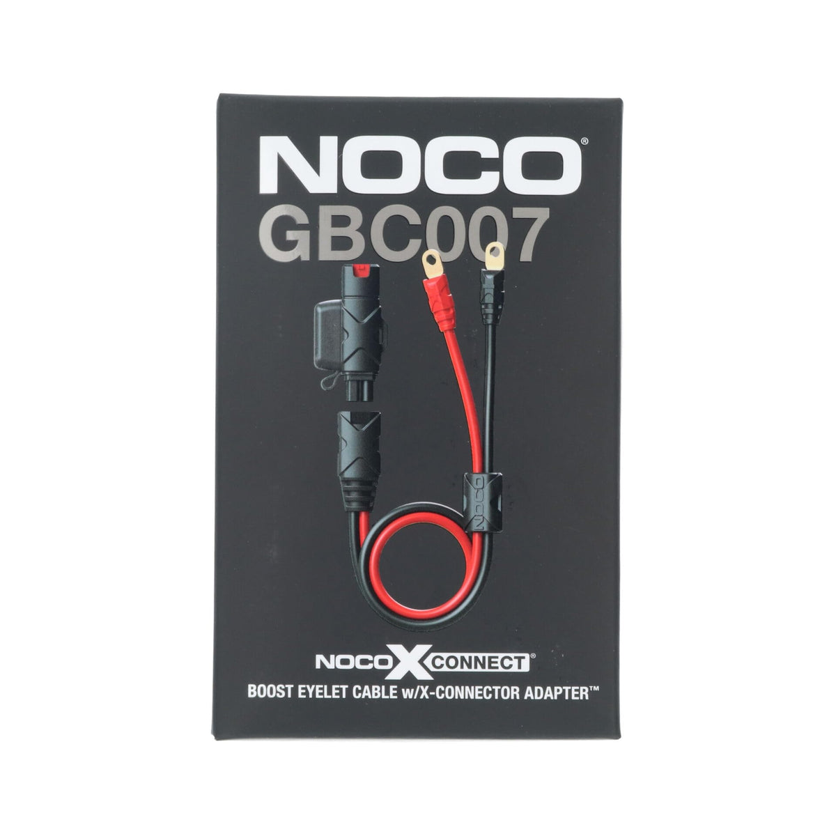 NOCO GBC007 eyelet close-up displaying M6 terminal for secure battery mounting