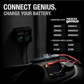NOCO GBC007 packaging and contents highlighting included adapter for immediate use