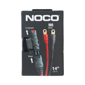 NOCO GBC007 plug connection detail showing reliable interface between jump starter and adapter