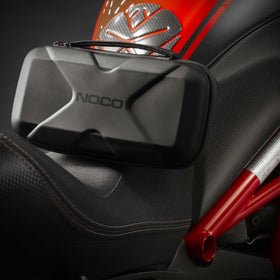 NOCO side profile showing low-profile design for convenient storage