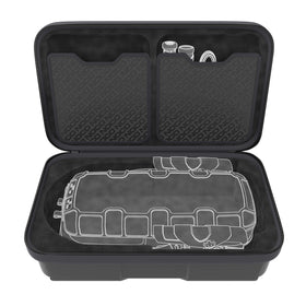 NOCO case open displaying GB150 and accessories organized securely