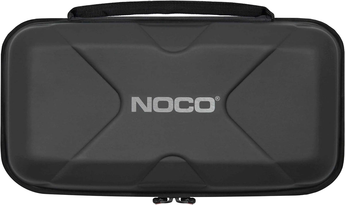 NOCO front view of Boost XL case showing durable shell and protective shape