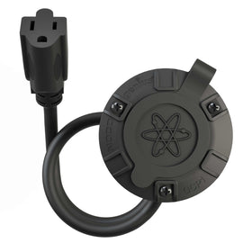 NOCO GCP1 close-up of rubber pressure-fit cap showing weather protection benefit