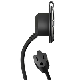 NOCO GCP1 label and prongs close-up showing UL approval and secure electrical contact