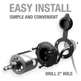 NOCO GCP2 dual 18-inch integrated cords demonstrating installation flexibility