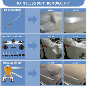 NOENOUGH golden dent lifter detail highlighting precision tip for small dents