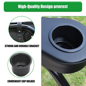 NOKINS cup holder removed illustrating easy cleaning and convenience benefit