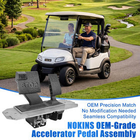NOKINS close-up of pedal surface highlighting non-slip texture benefit