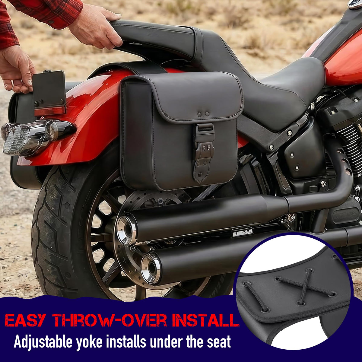 Nomad mounted on cruiser bike demonstrating easy install benefit