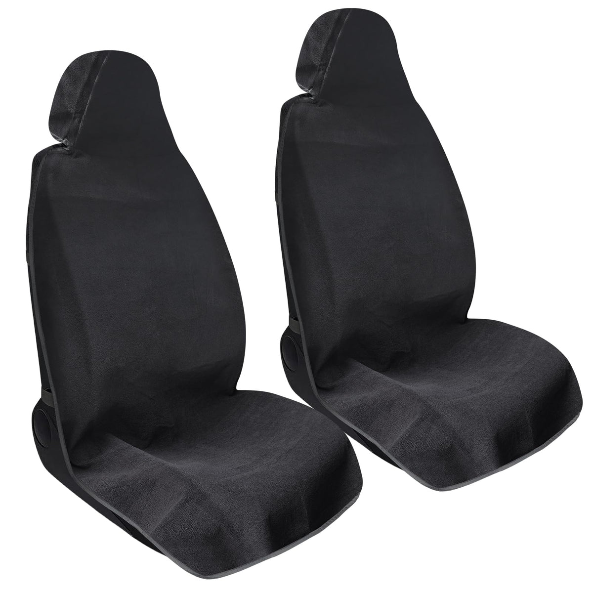 nomiou front view of seat cover showing full protection and easy install benefit