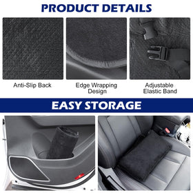 nomiou underside anti-slip rubber backing showing secure grip benefit