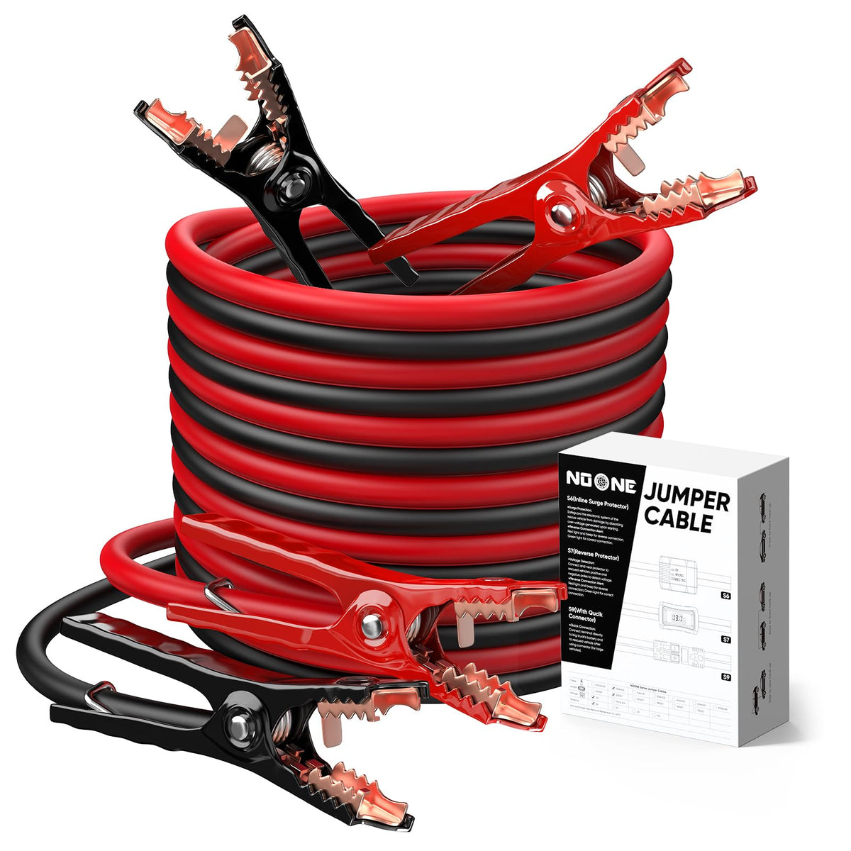 Noone front packaging showing kit and reliable boost capability