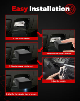 NOOYEESMO RA003 lifestyle truck driving image showing smoother power delivery