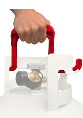 NoPane front view of handle showing secure grip and quick installation benefit