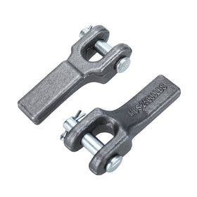 NORJIN zinc-plated clevis pin and cotter detail for fast chain removal and corrosion resistance