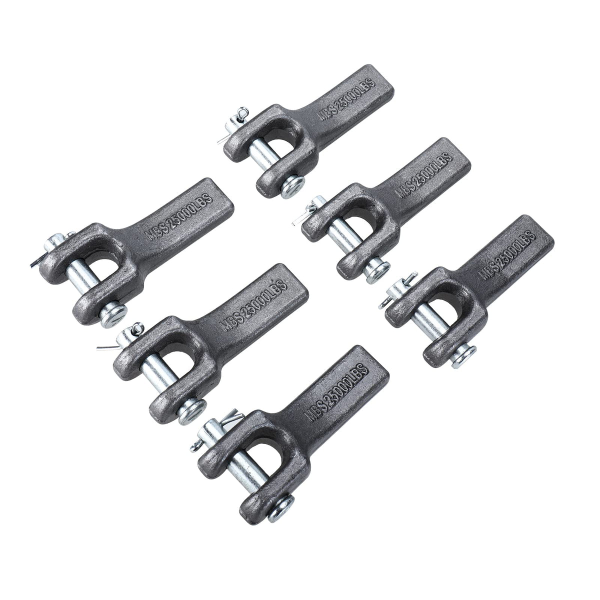 NORJIN welded retainer mounted to trailer frame showing reliable anchor point for towing safety