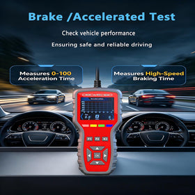 Norlix oxygen sensor test screen showing voltage response for emission checks
