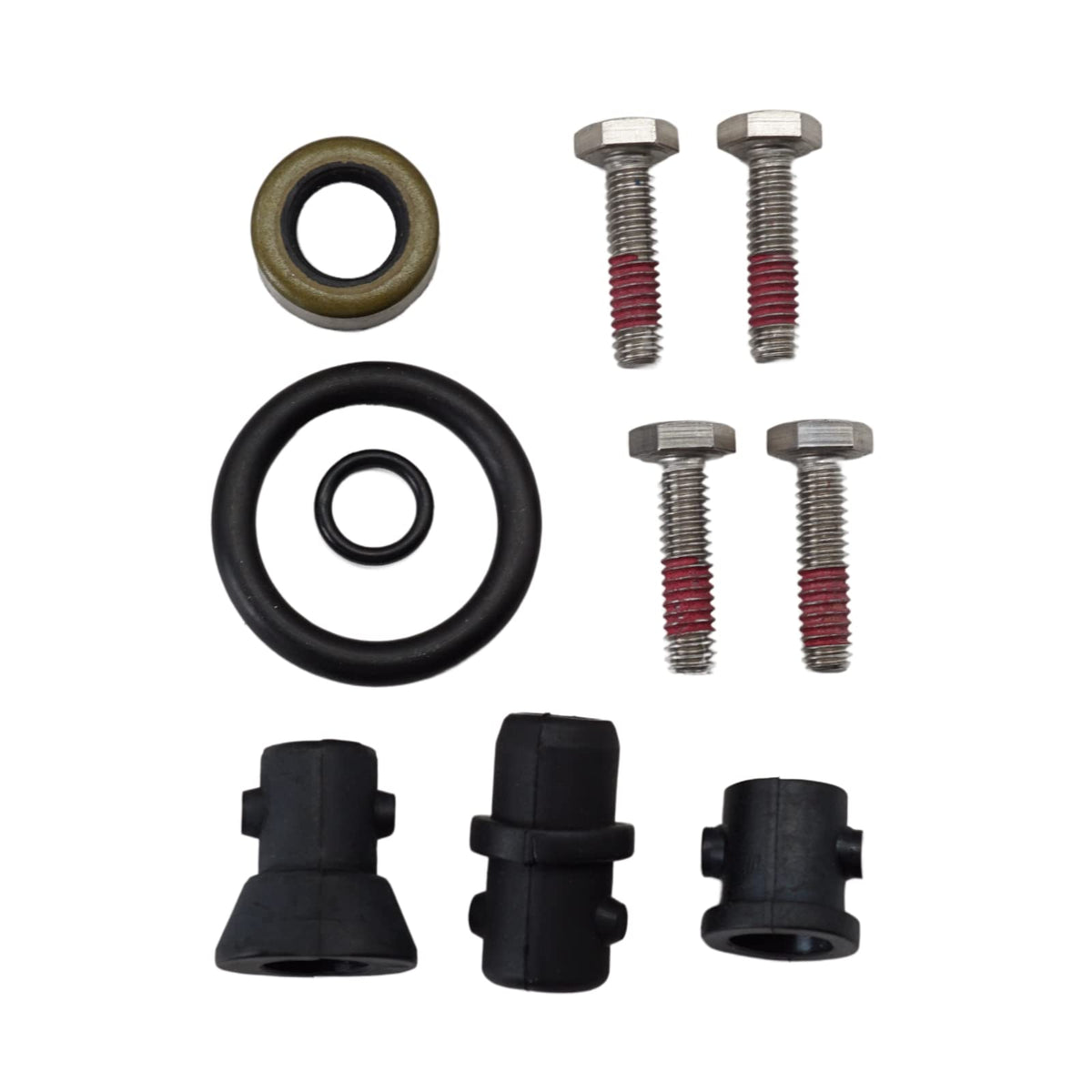 NorthBoat all kit components laid out to simplify installation and part confirmation