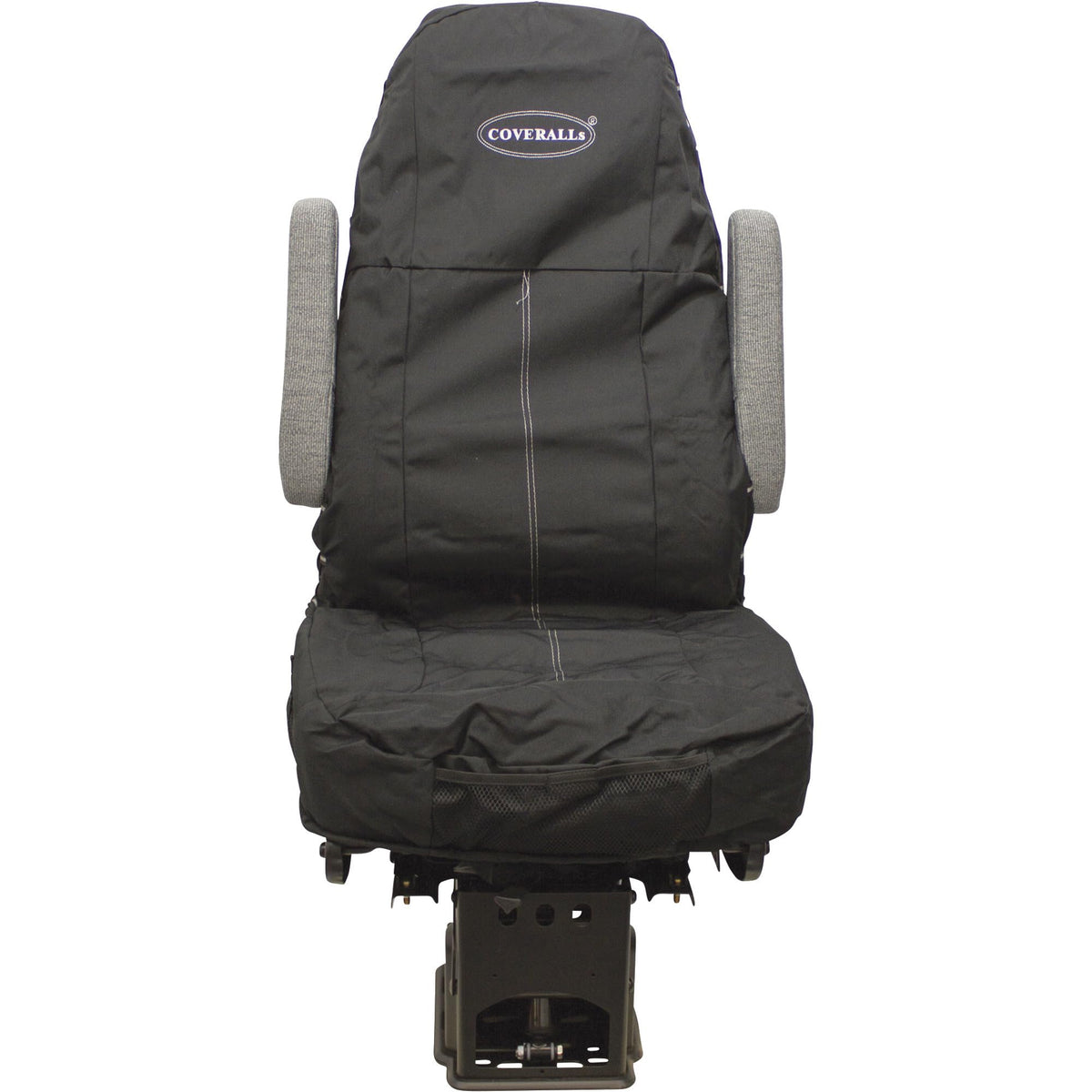 Northern Tool COVERALLs installed in truck cab showing easy fit with armrests and added protection