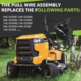 Norward cable routed along tractor frame showing secure installation benefit