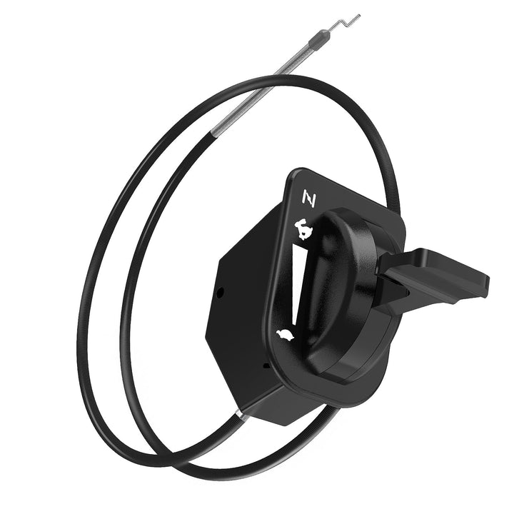 Norward throttle choke front view showing cable and neat fit benefit