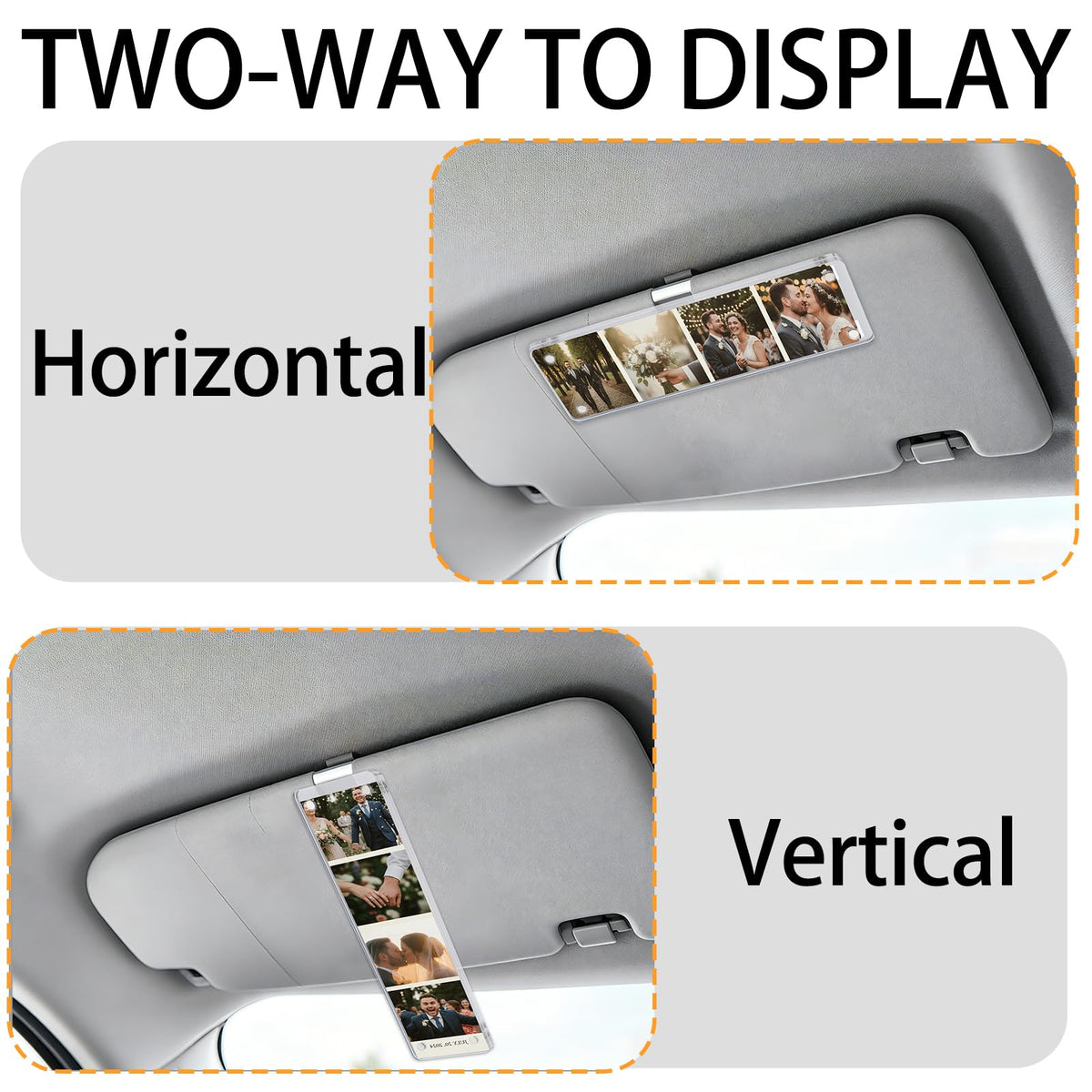 Novabright adhesive clip detail showing easy tool-free installation