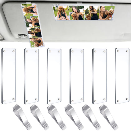 Novabright front view mounted on car visor showing clear display benefit