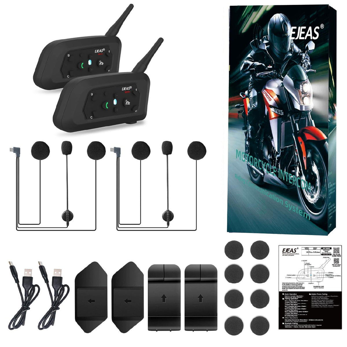 Novamente V6 Pro+ two units on group ride, keeps multiple riders connected