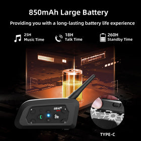 Novamente V6 Pro+ packaging and accessories laid out, includes headset components