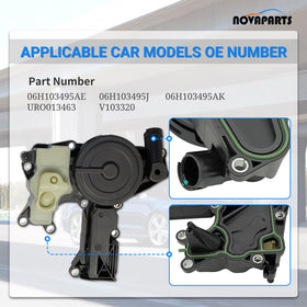 NOVAPARTS gasket and O-ring flat lay for leak-free sealing benefit