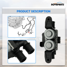NOVAPARTS hose connection ends showing sealing points for leak prevention