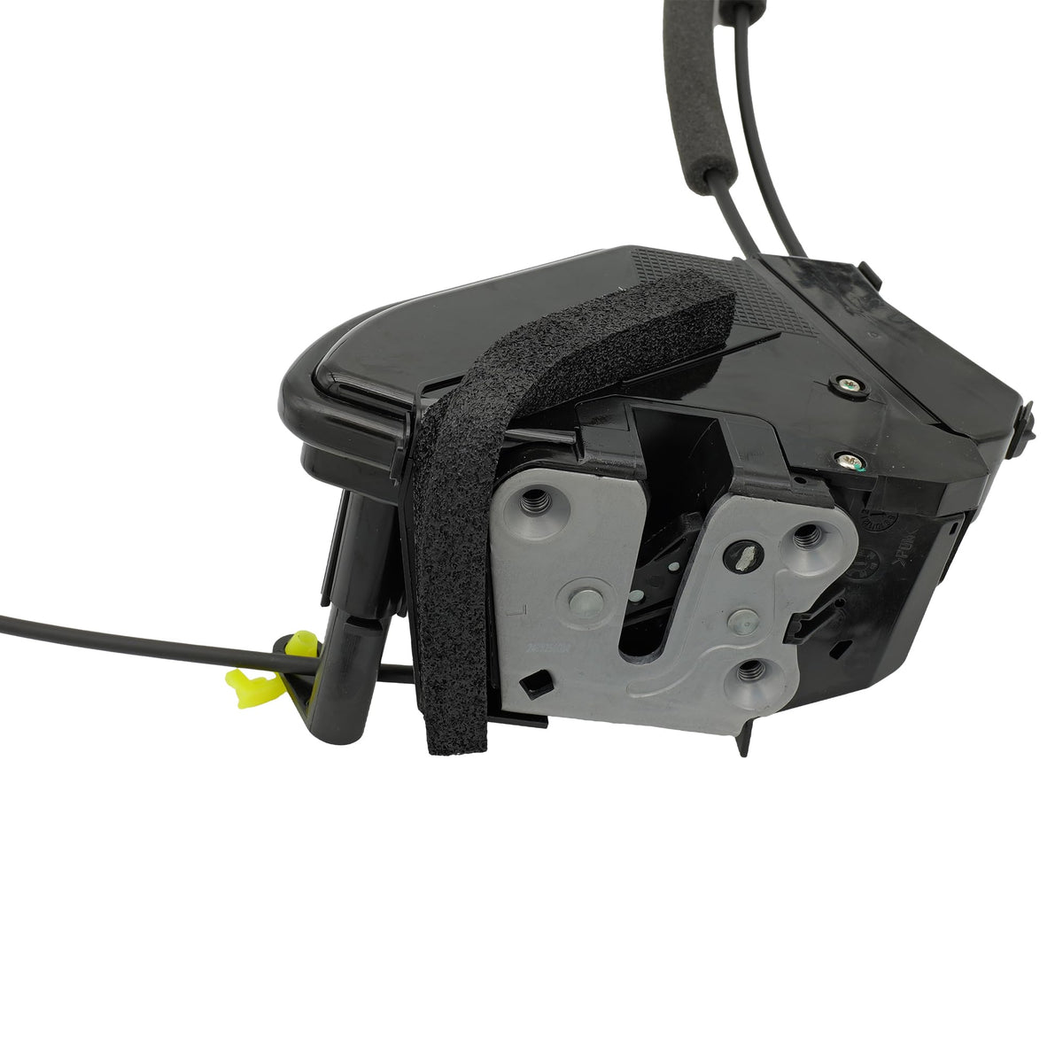 NOVAPARTS technician replacing driver door actuator in Nissan Rogue during repair