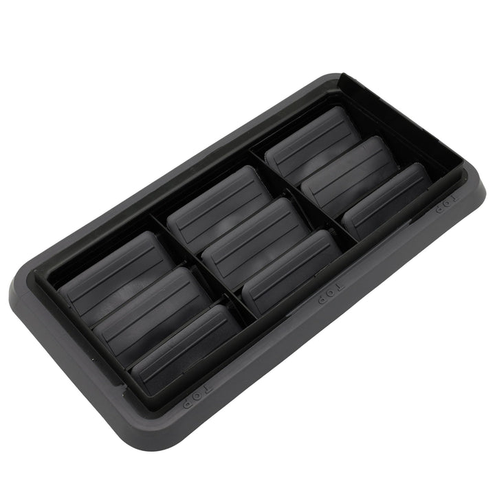 NOVAPARTS rear tailgate vent front view showing clean OEM-style fit