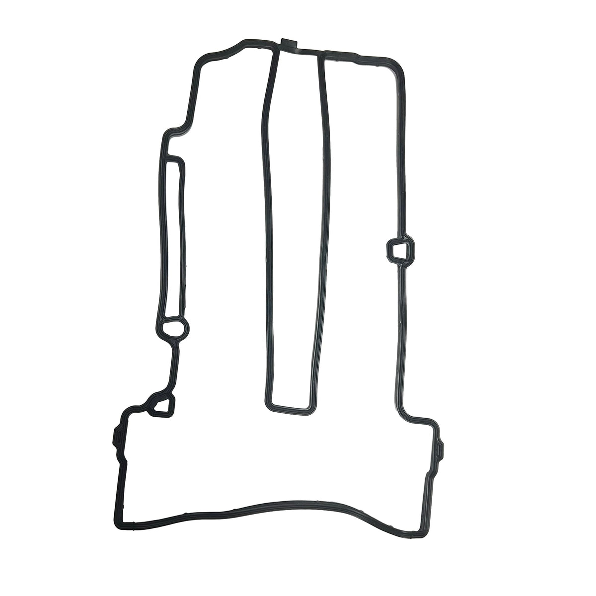 NOVAPARTS valve cover next to ruler showing accurate dimensions