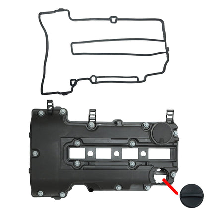 NOVAPARTS valve cover front view showing OEM fit and clean finish