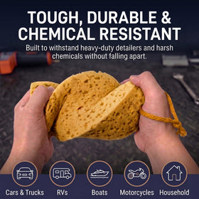 novARCHIVE wet sponge draining water quickly for fast repeated use